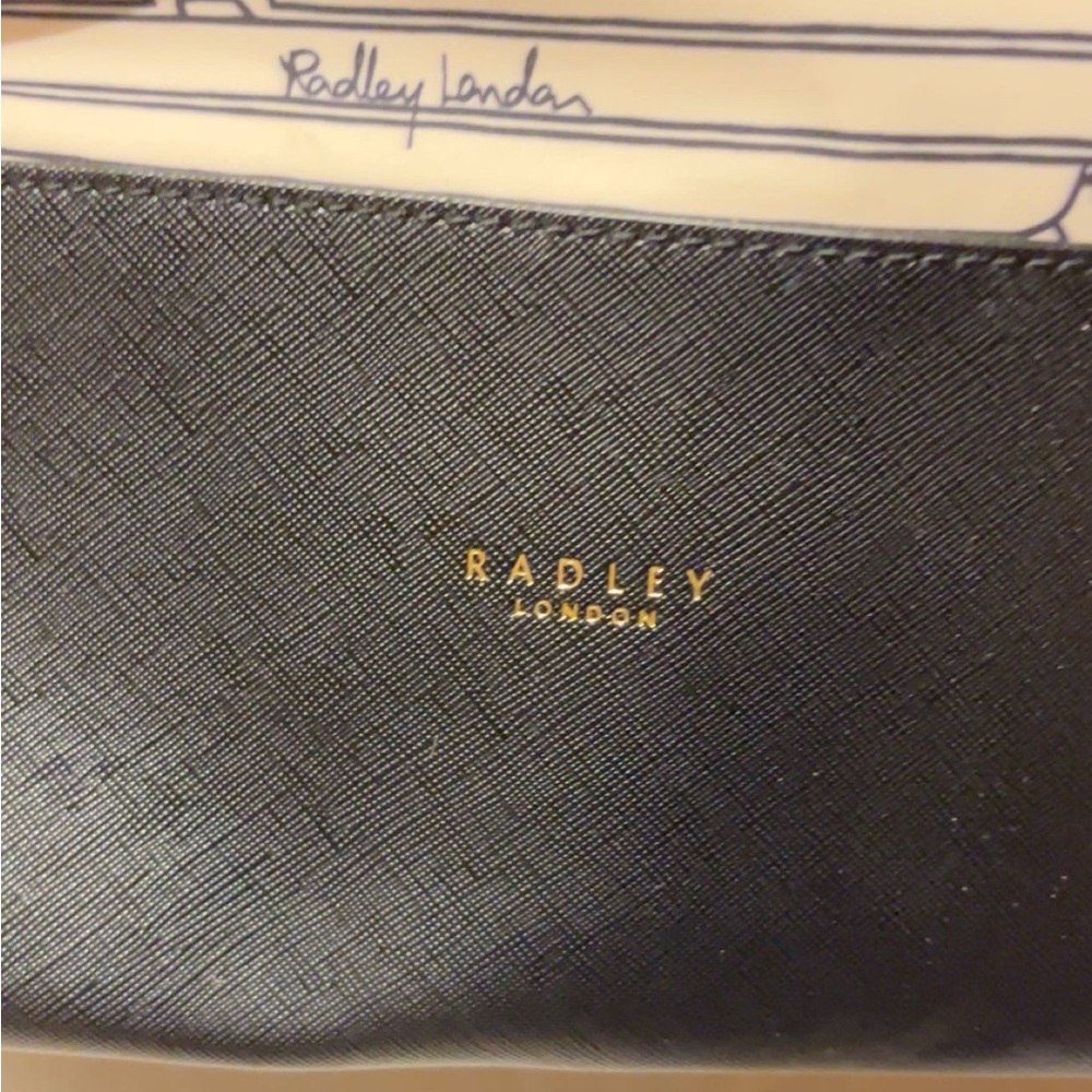 Radley London Striped Black and Cream Tote - Picture 3 of 8